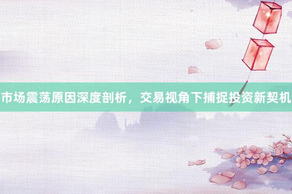 市场震荡原因深度剖析，交易视角下捕捉投资新契机